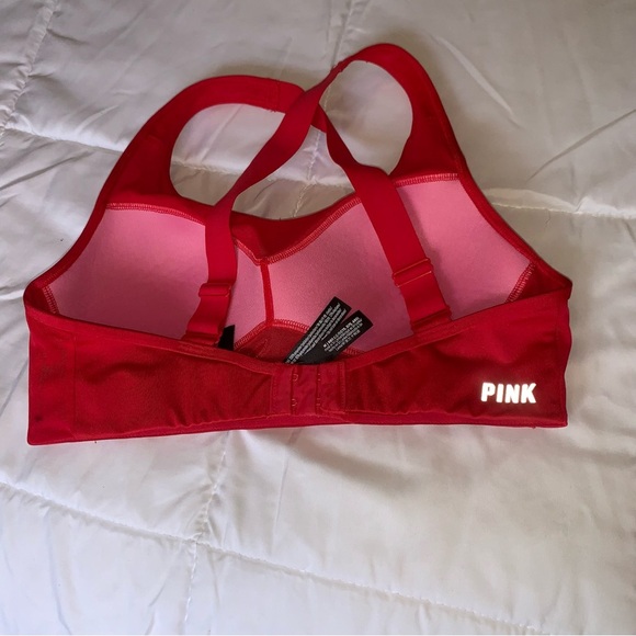 PINK SPORTS BRA MED - Picture 2 of 4